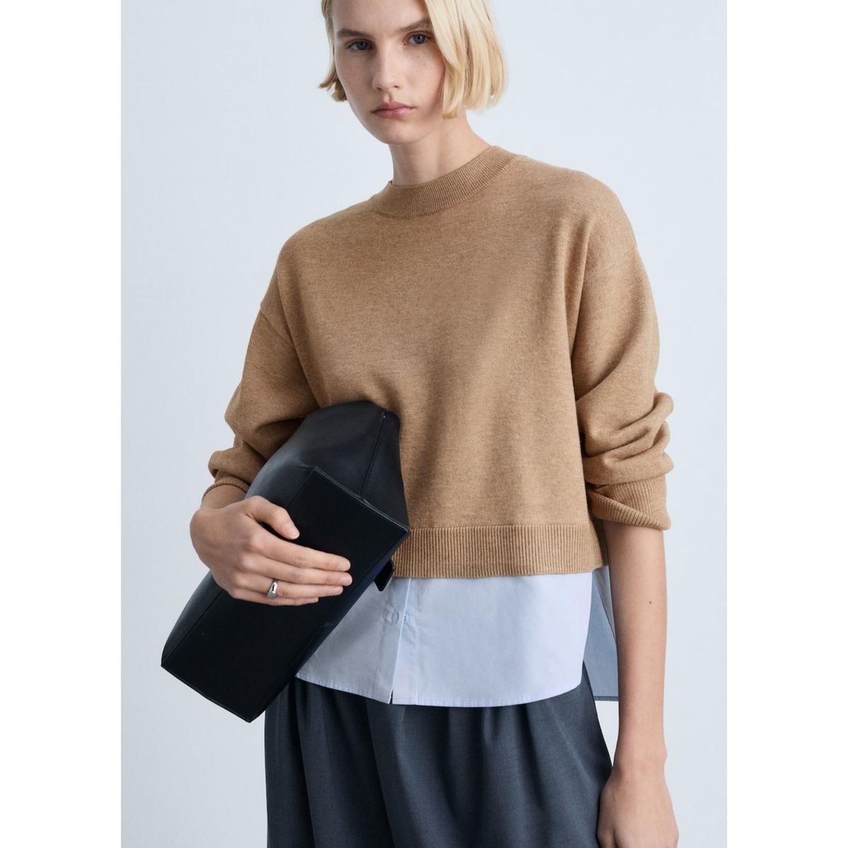 MANGO - Chompa Casual Mujer Mango