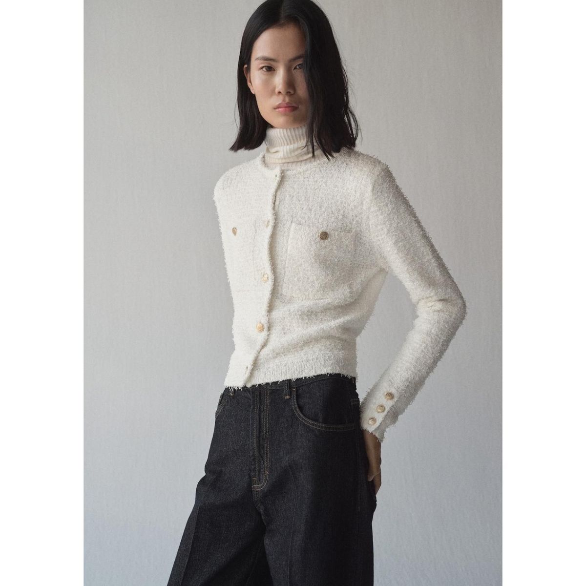 MANGO - Casaca Casual Mujer Mango