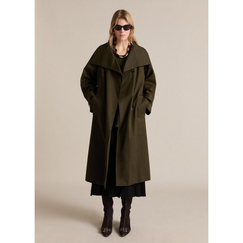 MANGO - Abrigo Algodón Mujer Mango