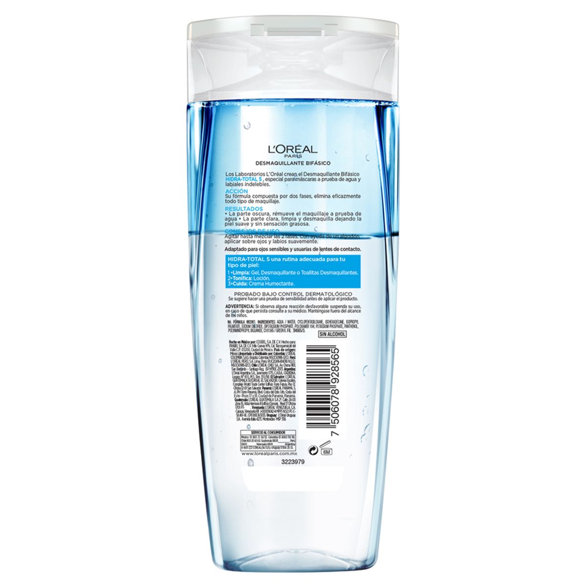 LOREAL PARIS - Agua Micelar Bifasico ht5 200ml