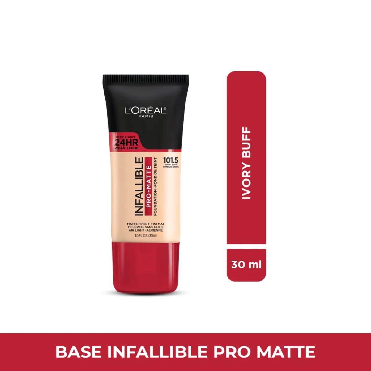 LOREAL PARIS - Base Infallible Promatte Ivory Buff