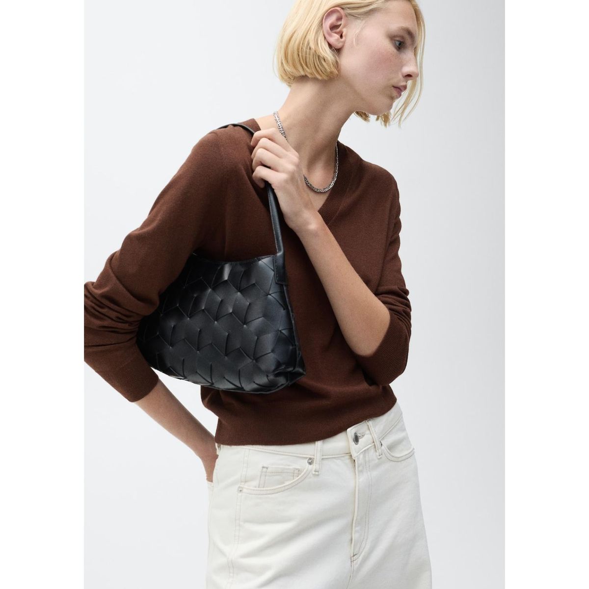 MANGO - Chompa Casual Mujer Mango