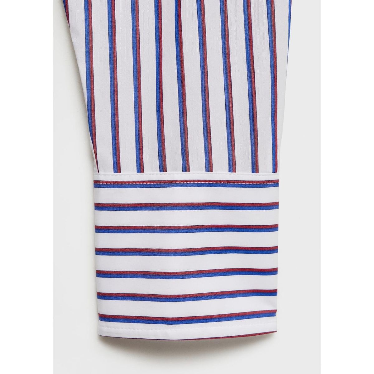 MANGO - Camisa Crop Manga Larga Casual Mujer Mango