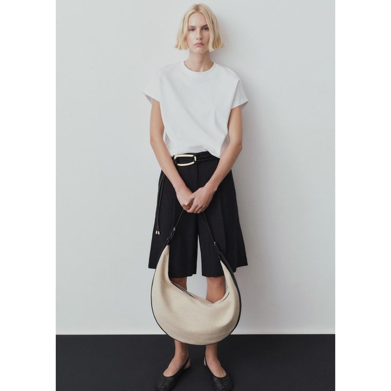 MANGO - Polo Manga Corta 100% Algodón Mujer Mango