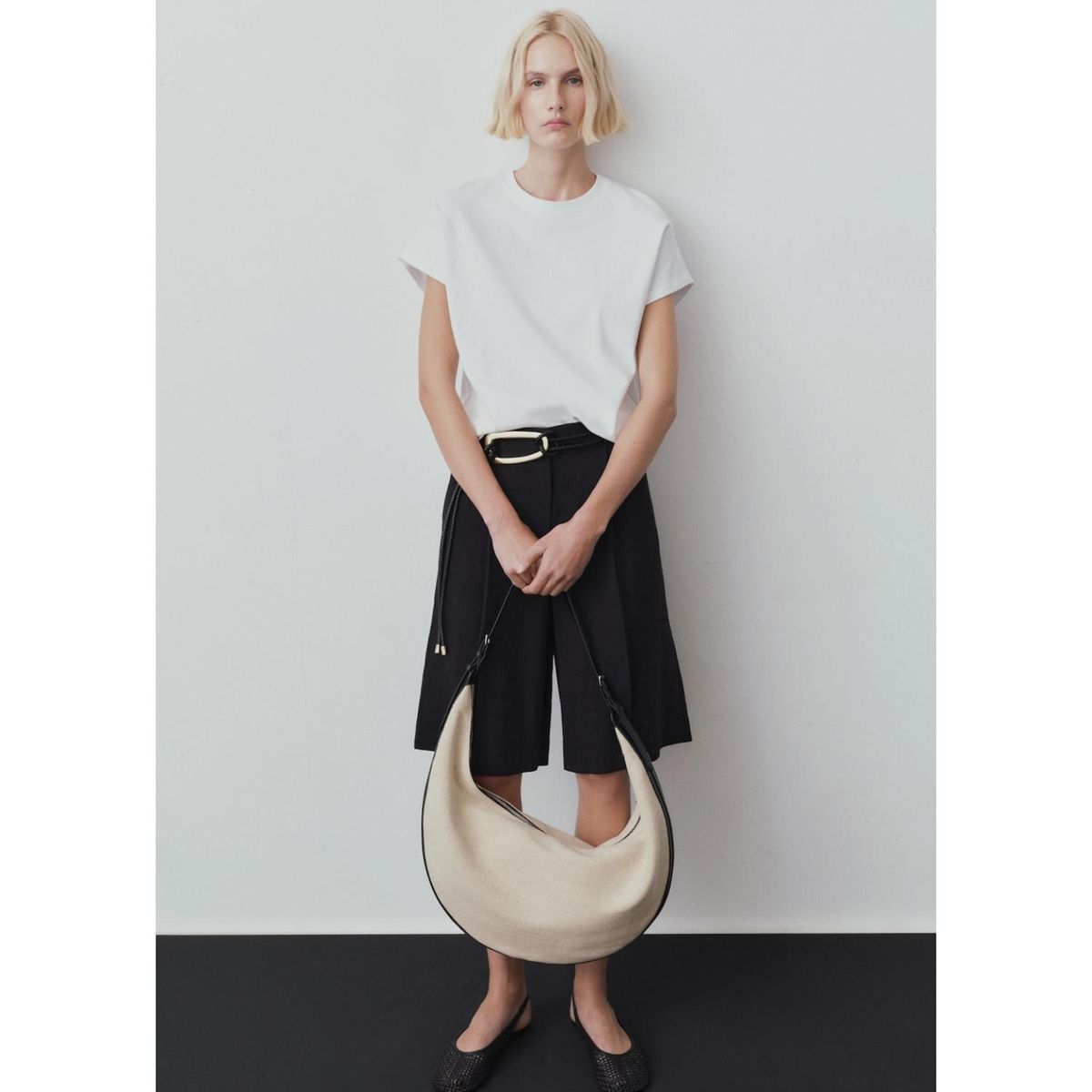 MANGO - Polo Manga Corta 100% Algodón Mujer Mango