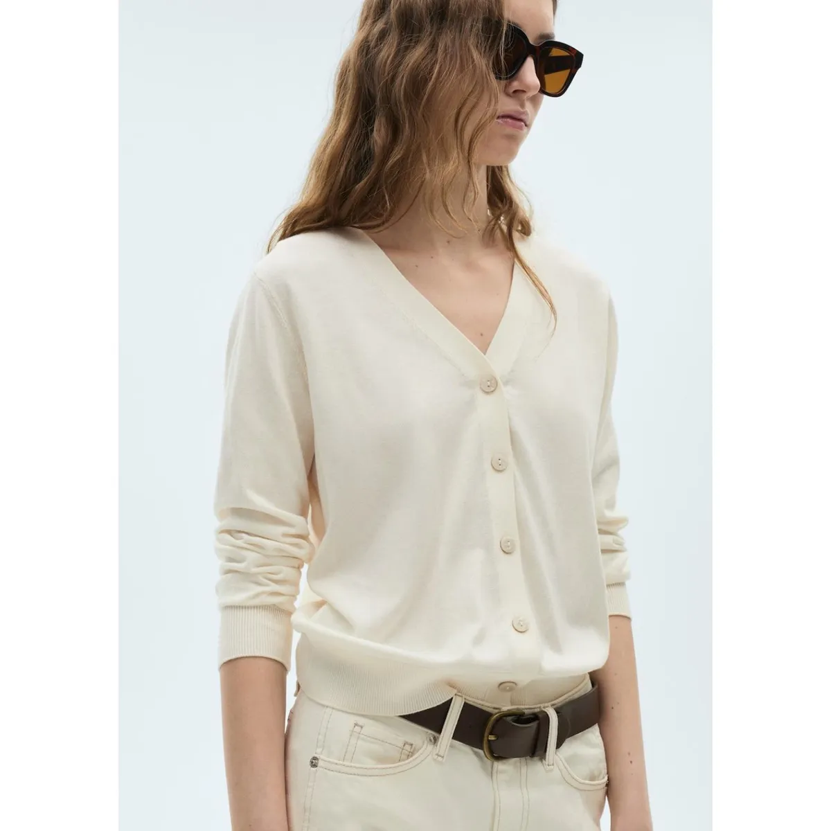 MANGO - Chompa Casual Mujer Mango