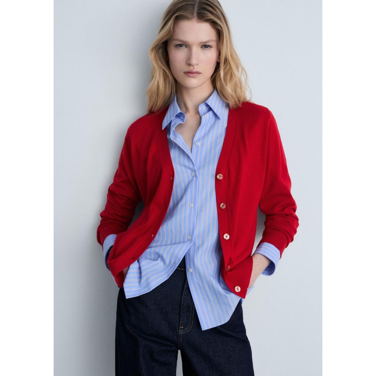 MANGO - Chompa Casual Mujer Mango