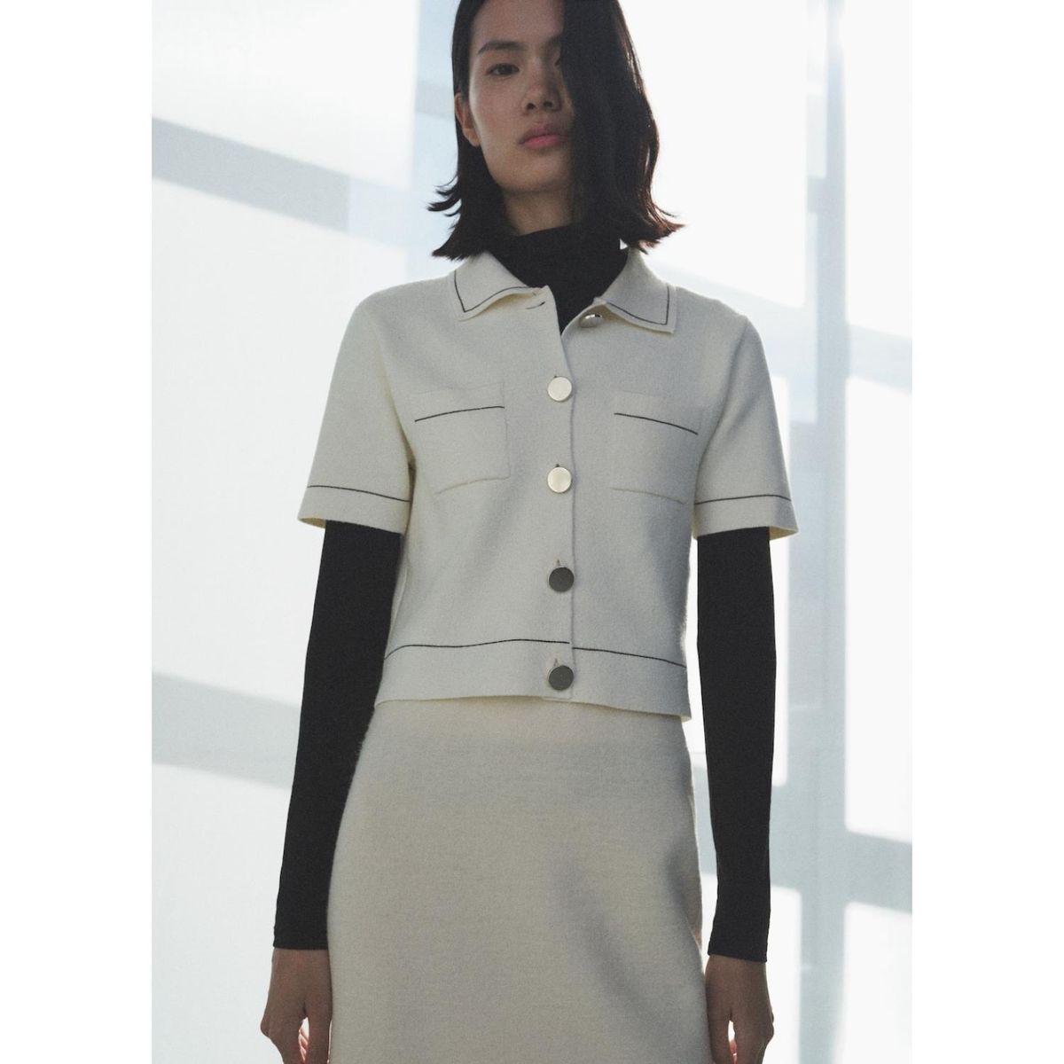 MANGO - Cárdigan Casual Mujer Mango