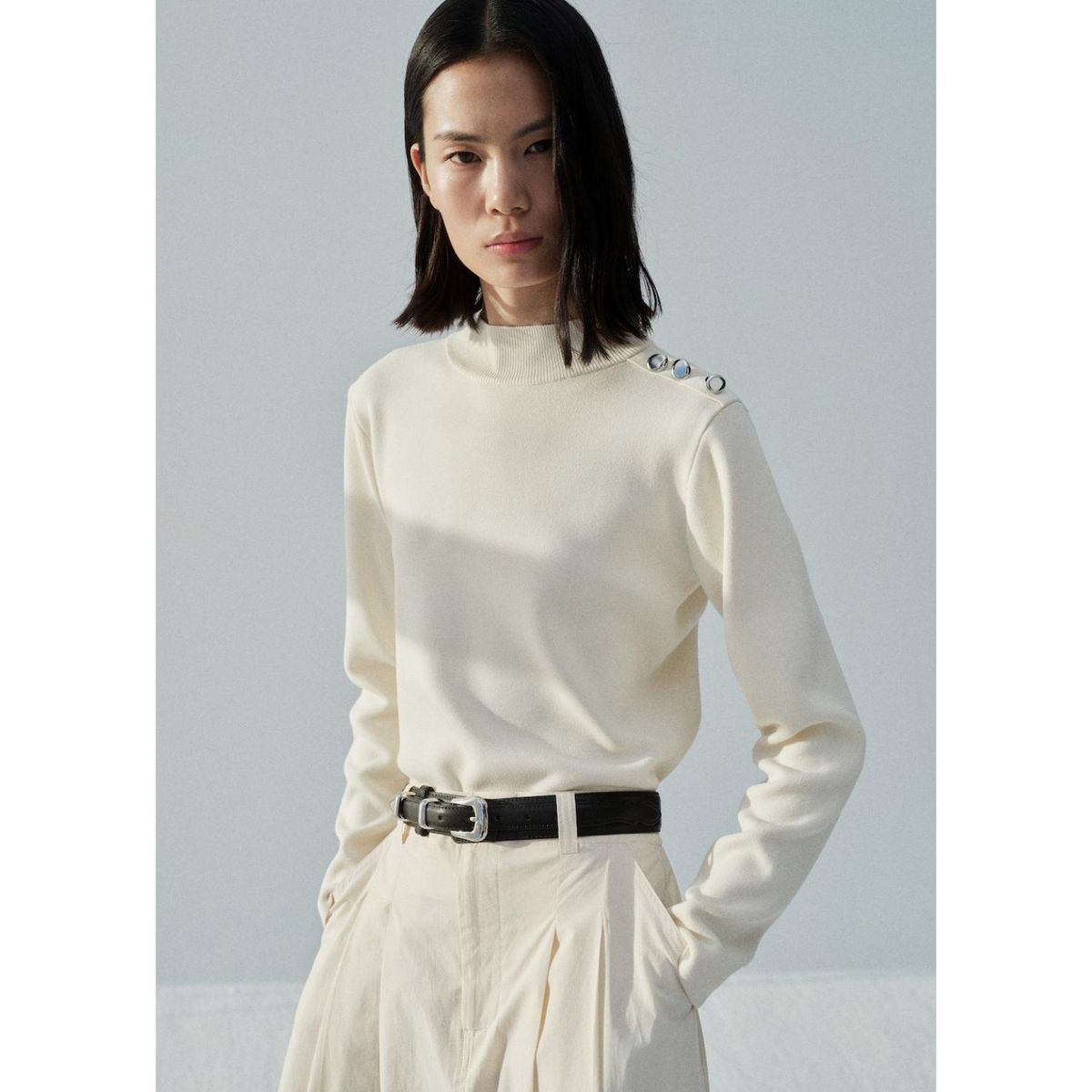 MANGO - Chompa Casual Mujer Mango