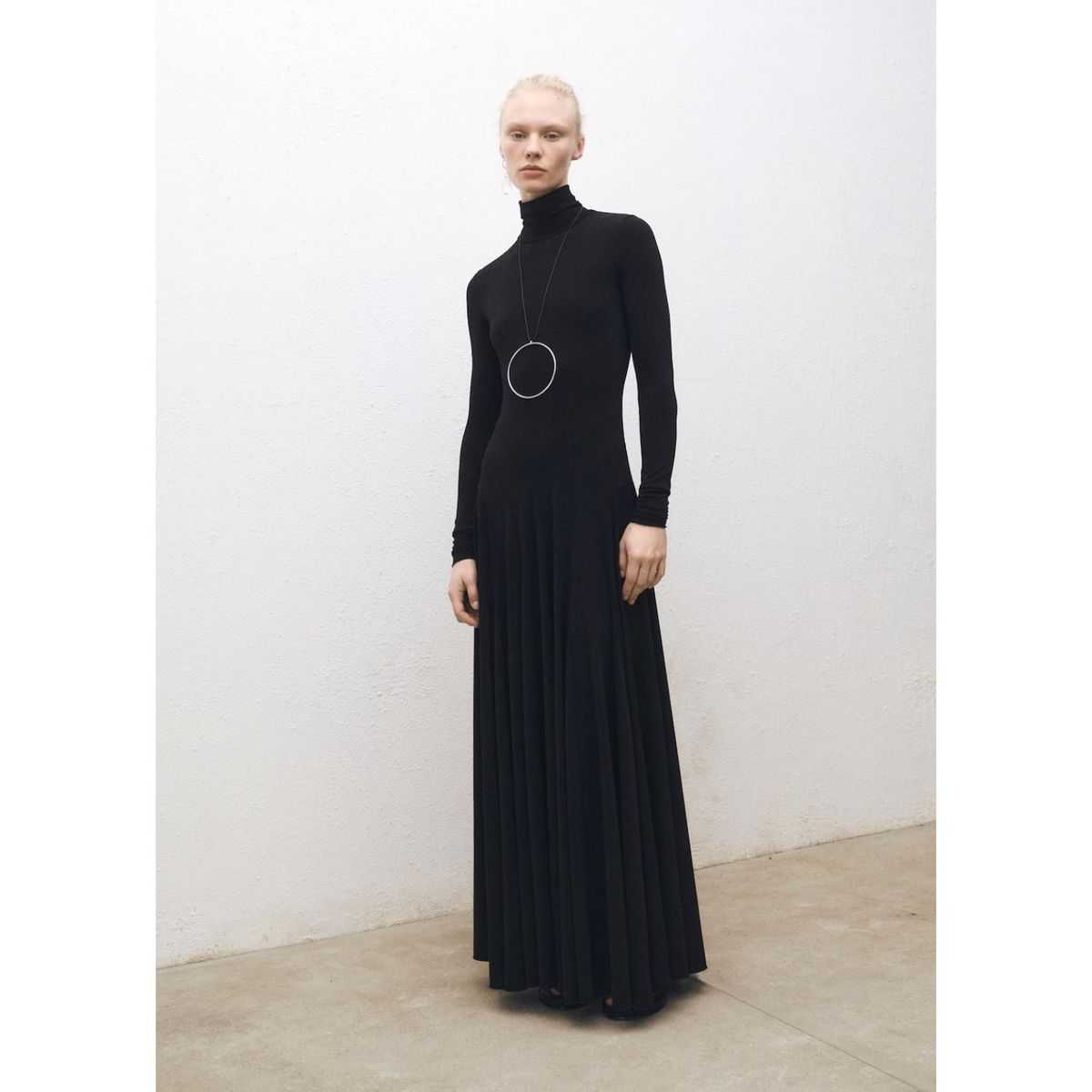 MANGO - Vestido Largo Casual Mujer Mango