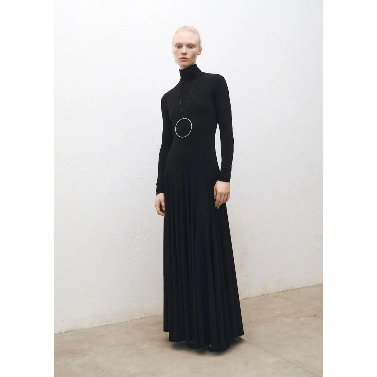 MANGO - Vestido Largo Casual Mujer Mango