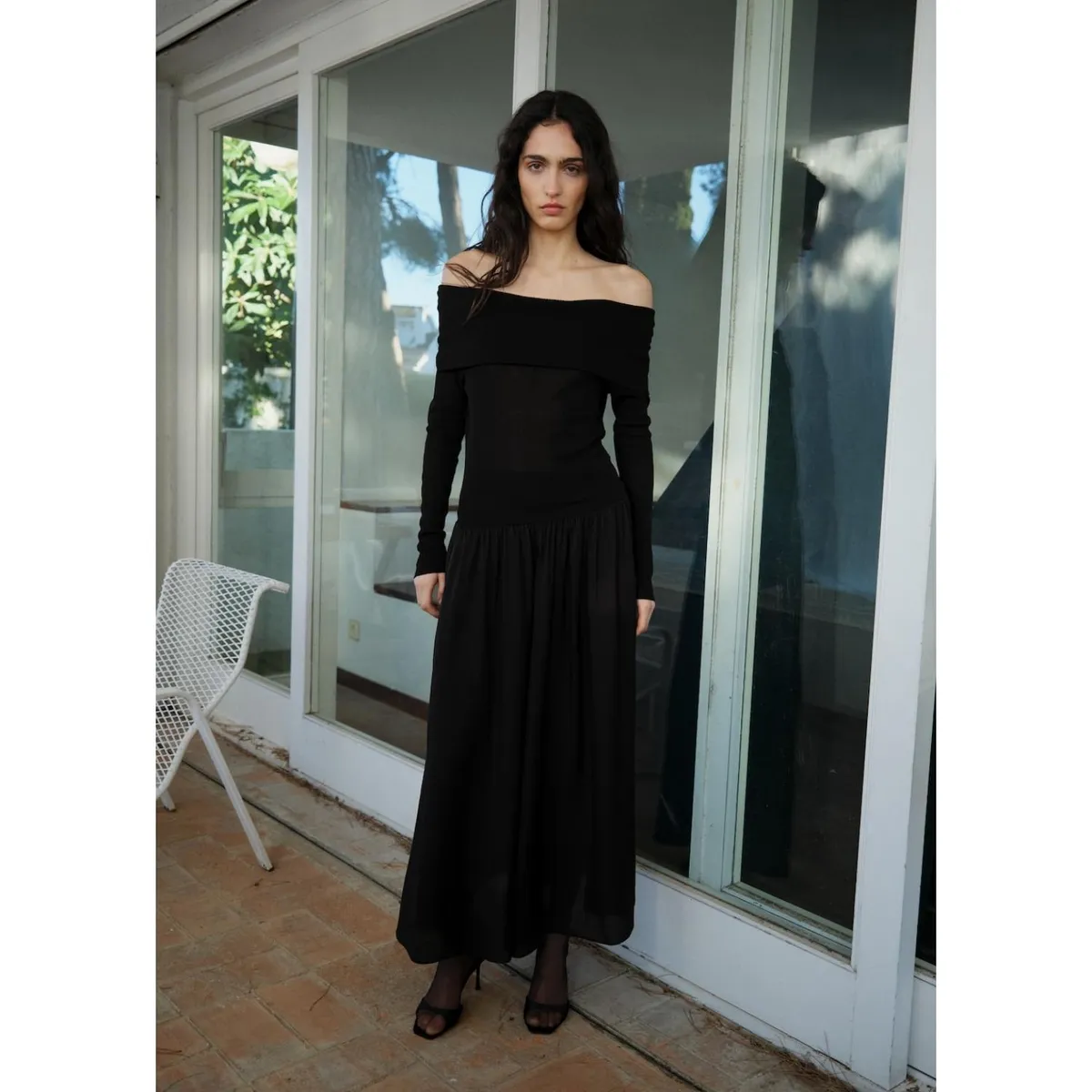 MANGO - Vestido Largo Casual Mujer Mango