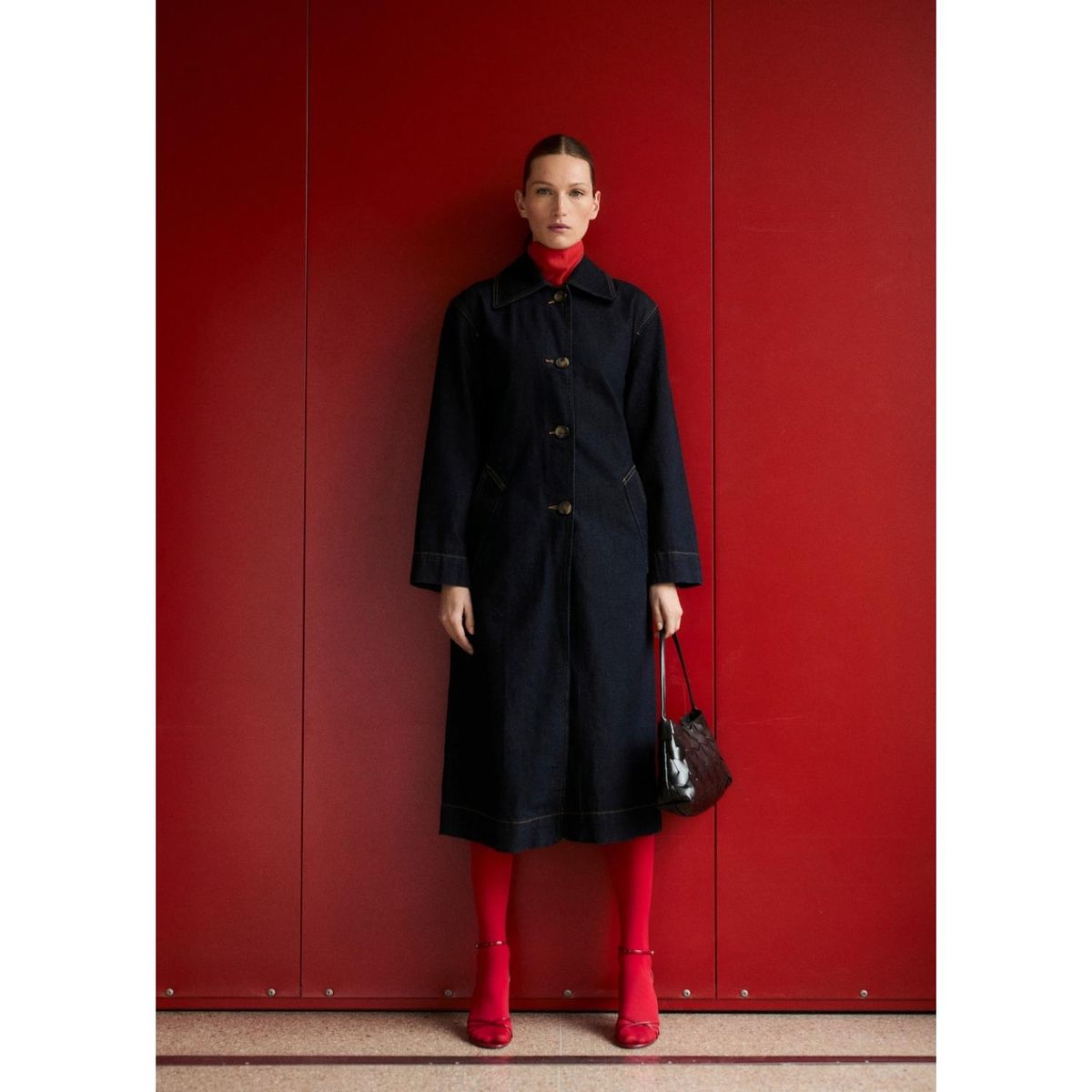 MANGO - Abrigo Casual Mujer Mango