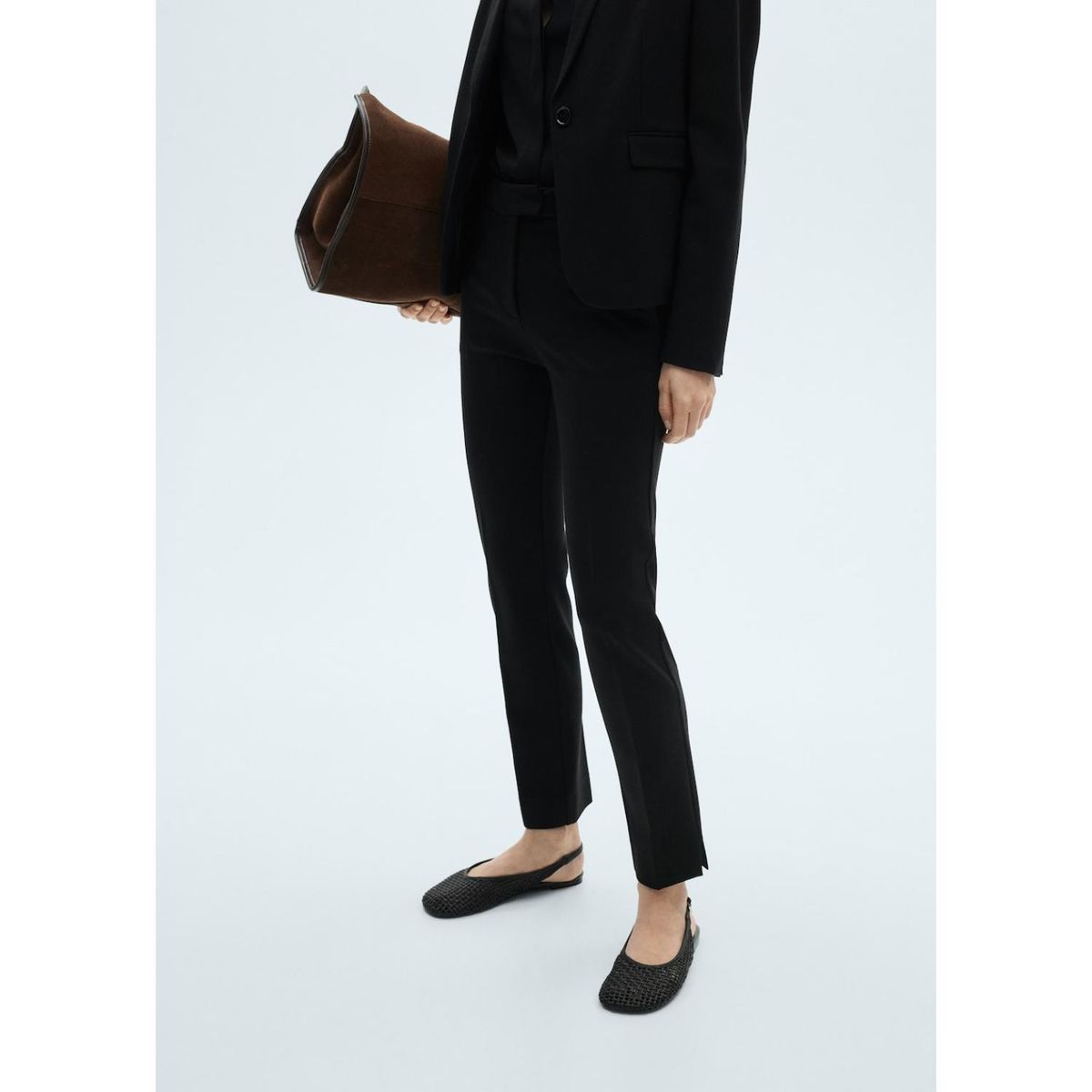 MANGO - Pantalón Casual Mujer Mango.