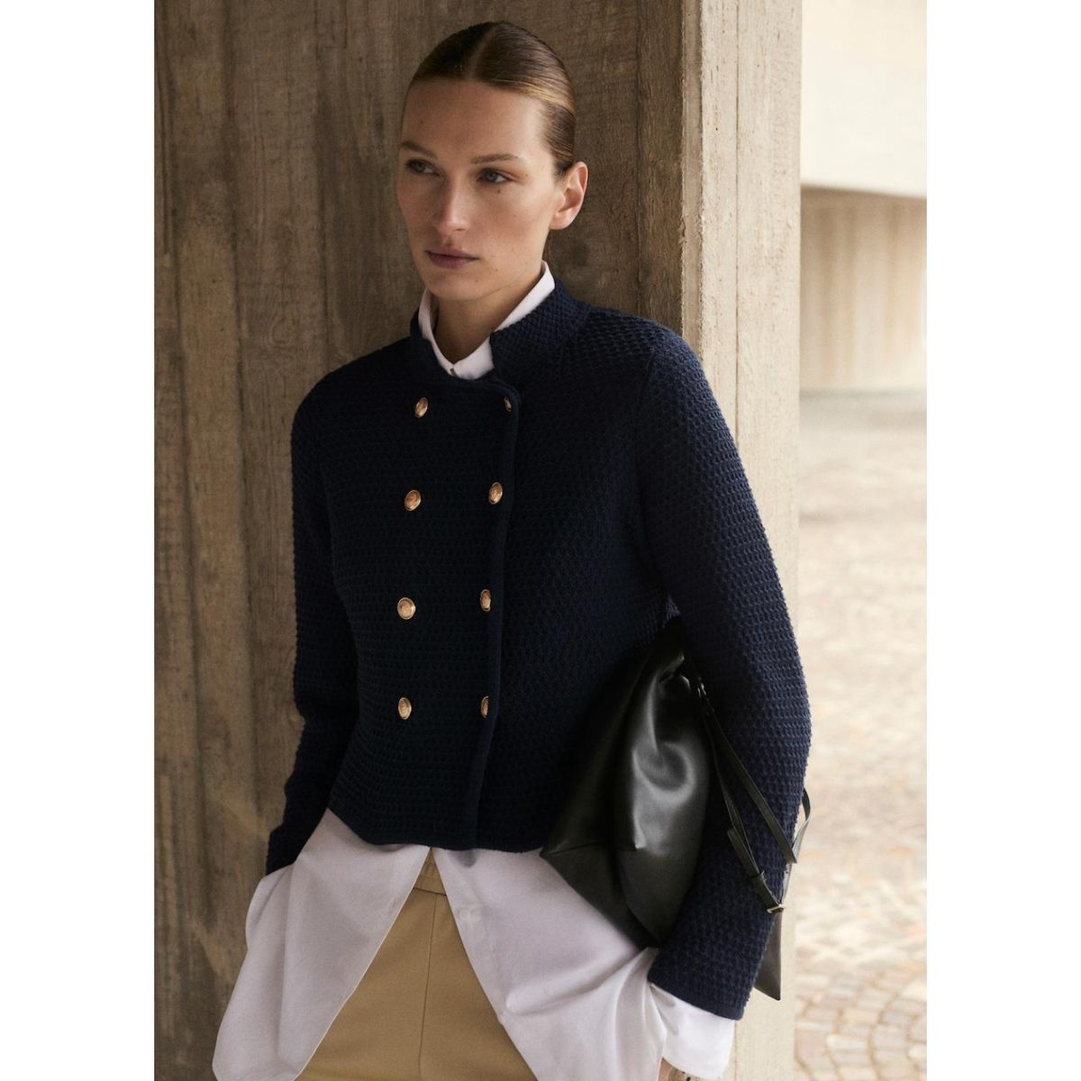 MANGO - Casaca Casual Mujer Mango