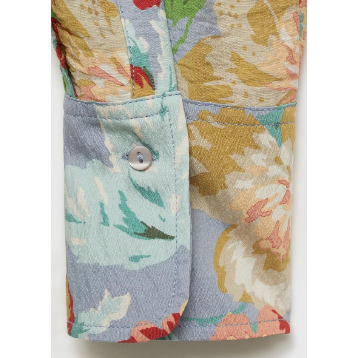 MANGO - Camisa Manga Larga Casual Mujer Mango