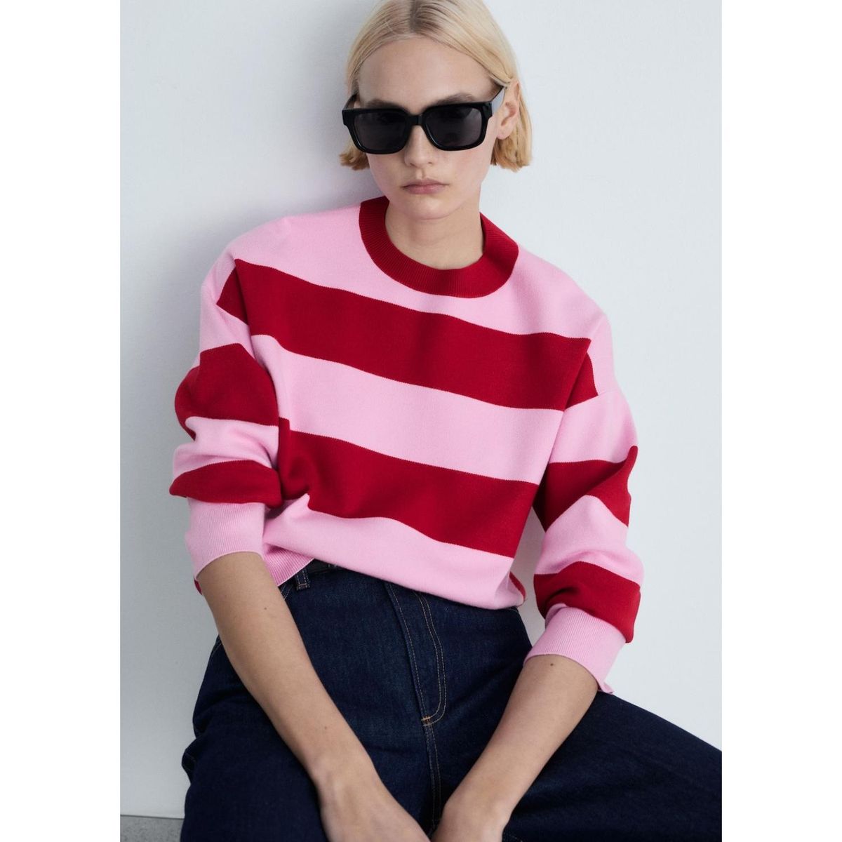 MANGO - Jersey Casual Mujer Mango