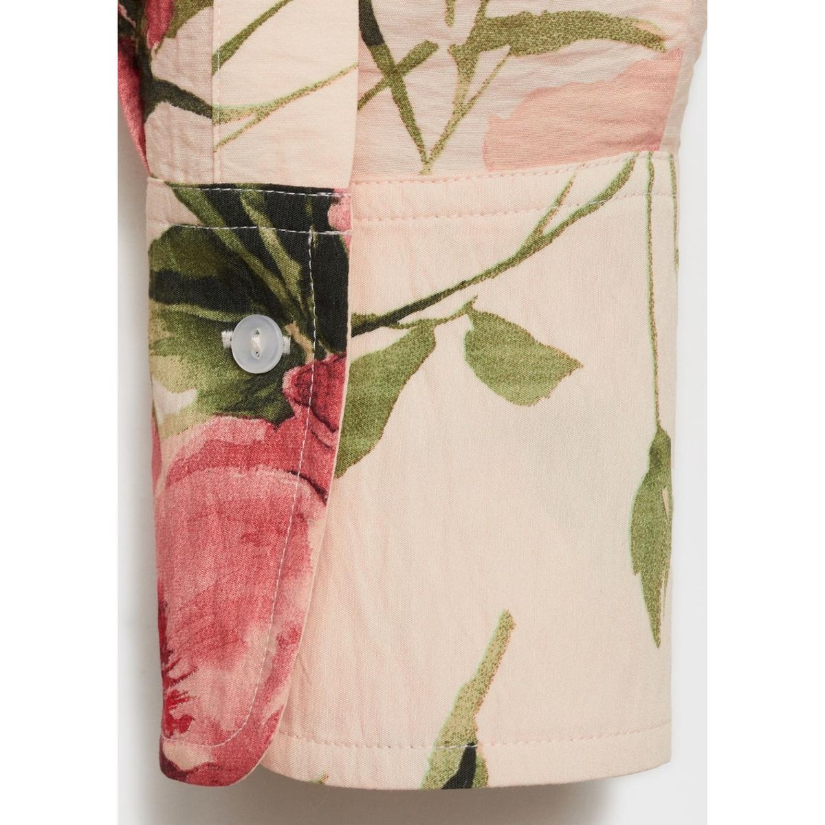 MANGO - Camisa Manga Larga Casual Mujer Mango