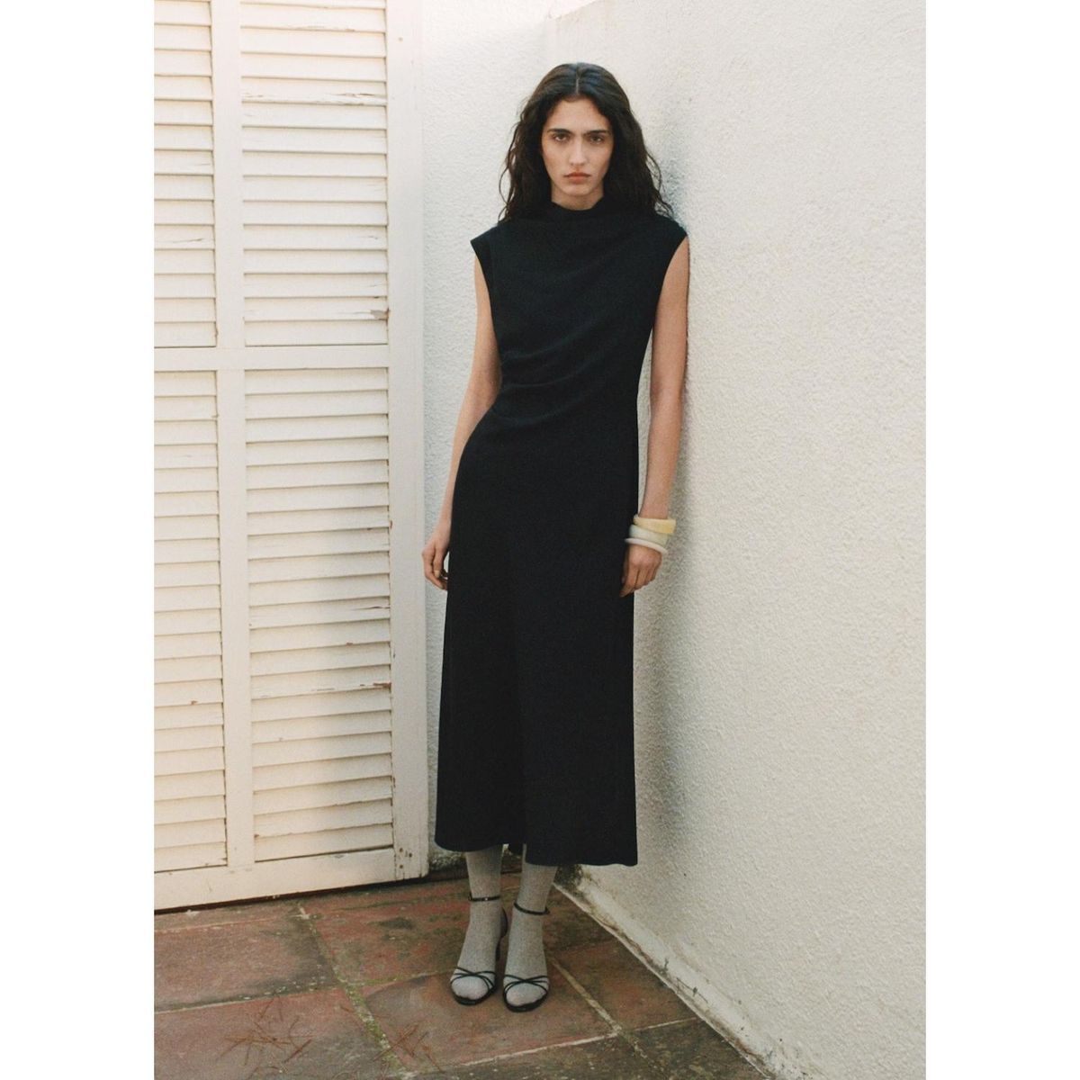 MANGO - Vestido Largo Casual Mujer Mango