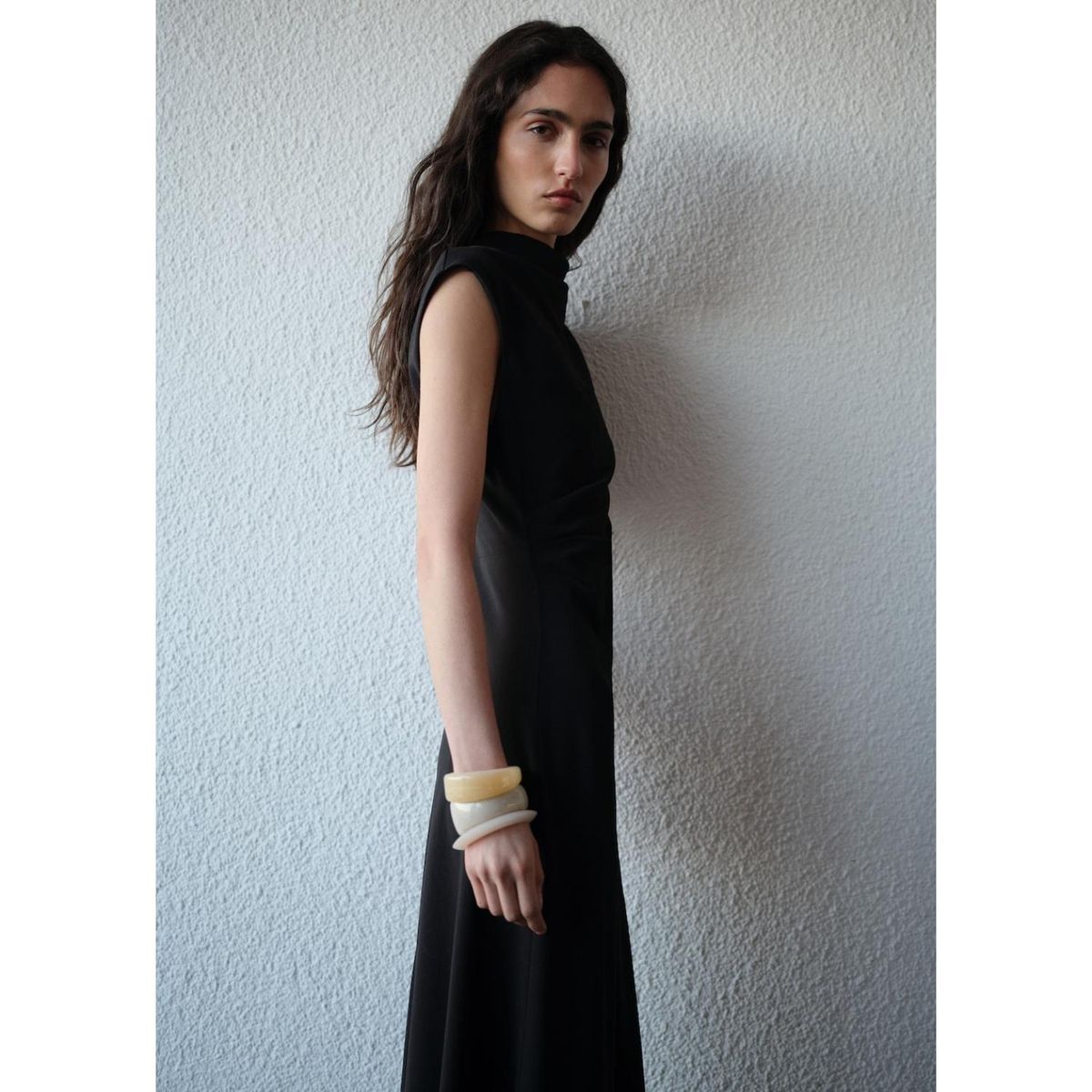 MANGO - Vestido Largo Casual Mujer Mango