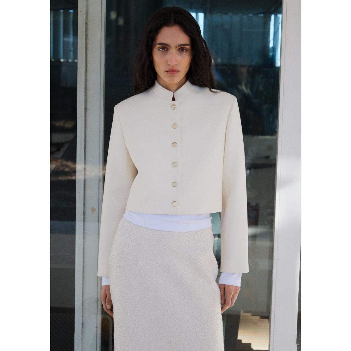 MANGO - Casaca Casual Mujer Mango