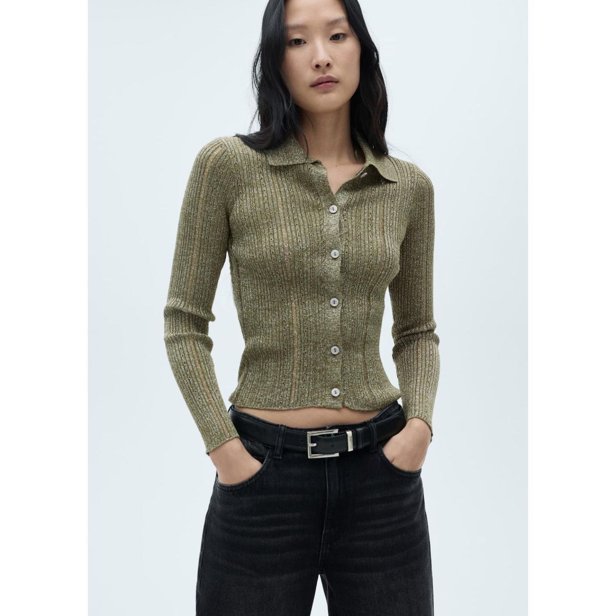 MANGO - Chompa Casual Mujer Mango