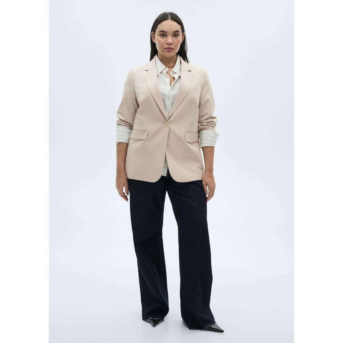 MANGO - Blazer Mujer Mango