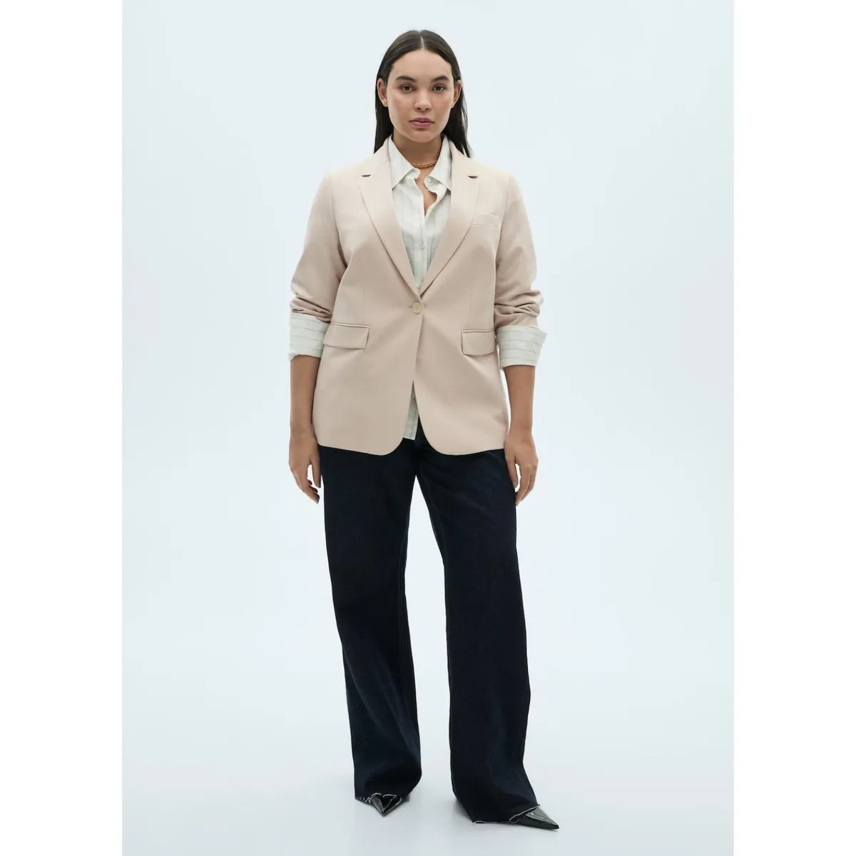 MANGO - Blazer Mujer Mango