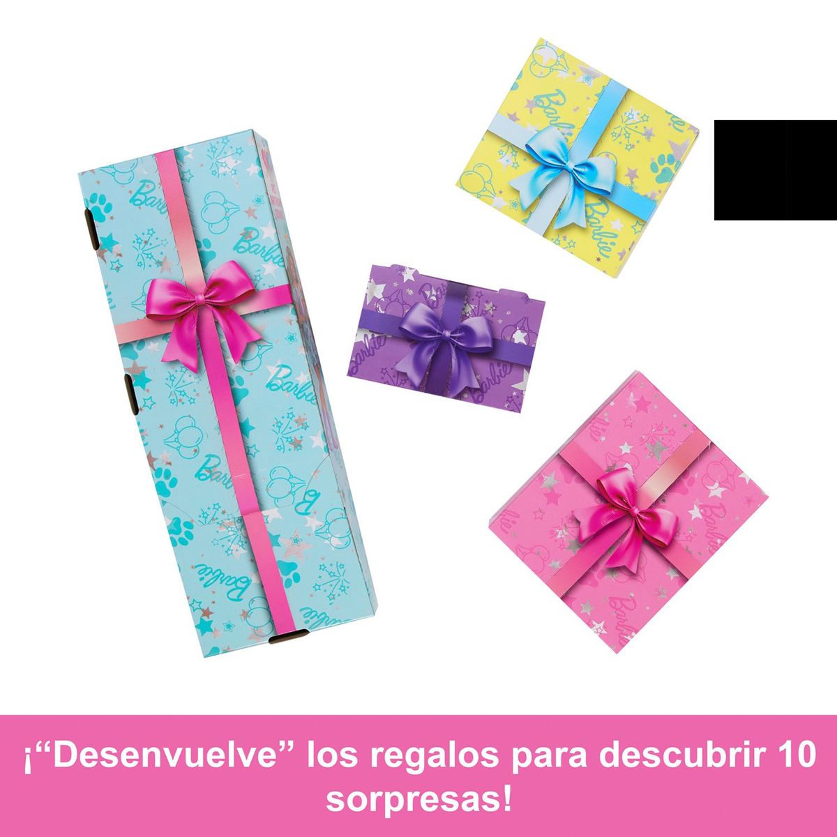 BARBIE - Barbie Party Unboxed Muñeca Fiesta De Mascotas Sorpresa