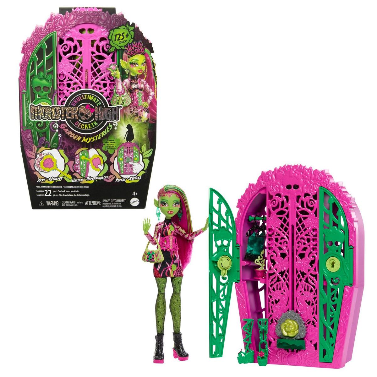 MONSTER HIGH - Monster High Muñeca Skulltimate Secrets Garden Mysteries