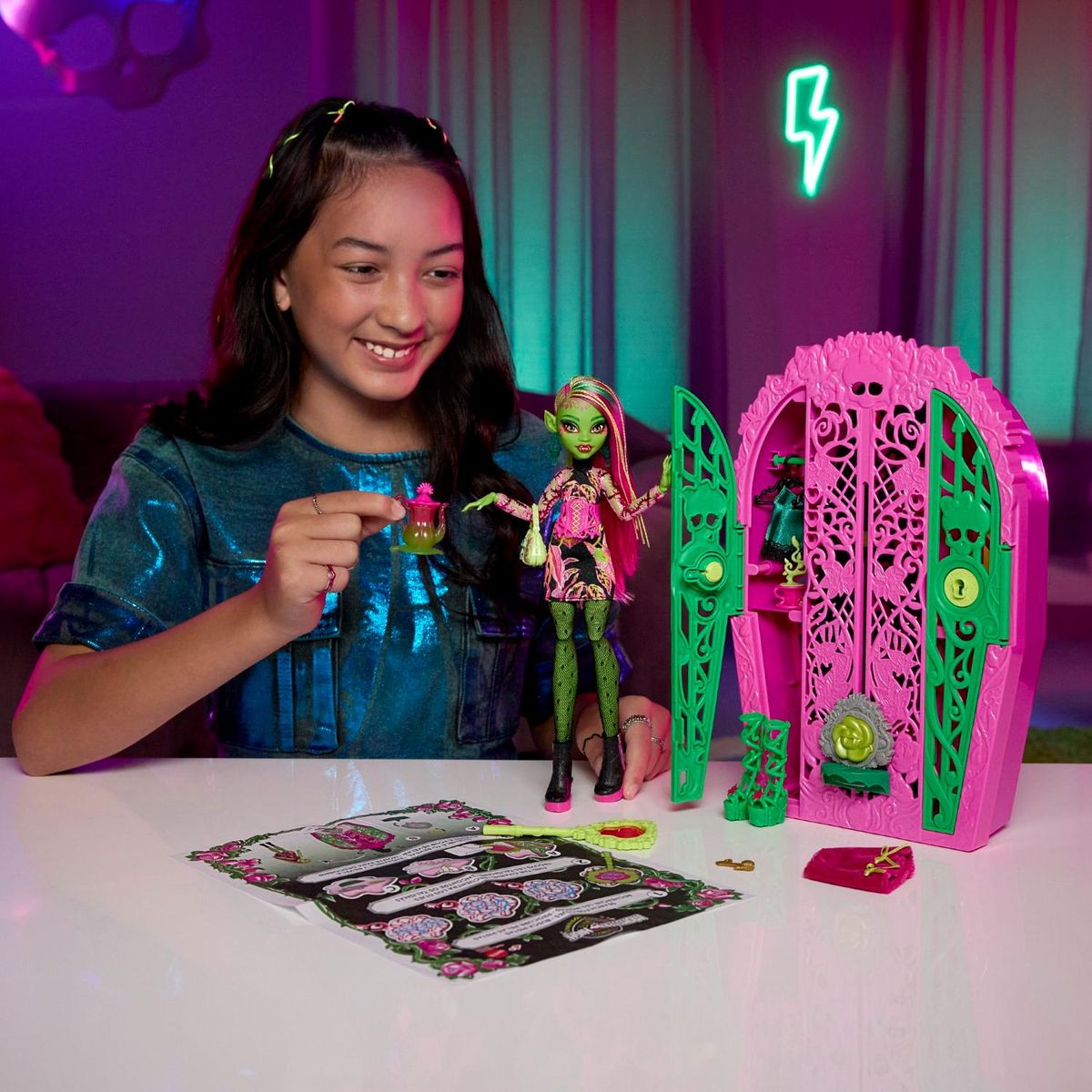 MONSTER HIGH - Monster High Muñeca Skulltimate Secrets Garden Mysteries