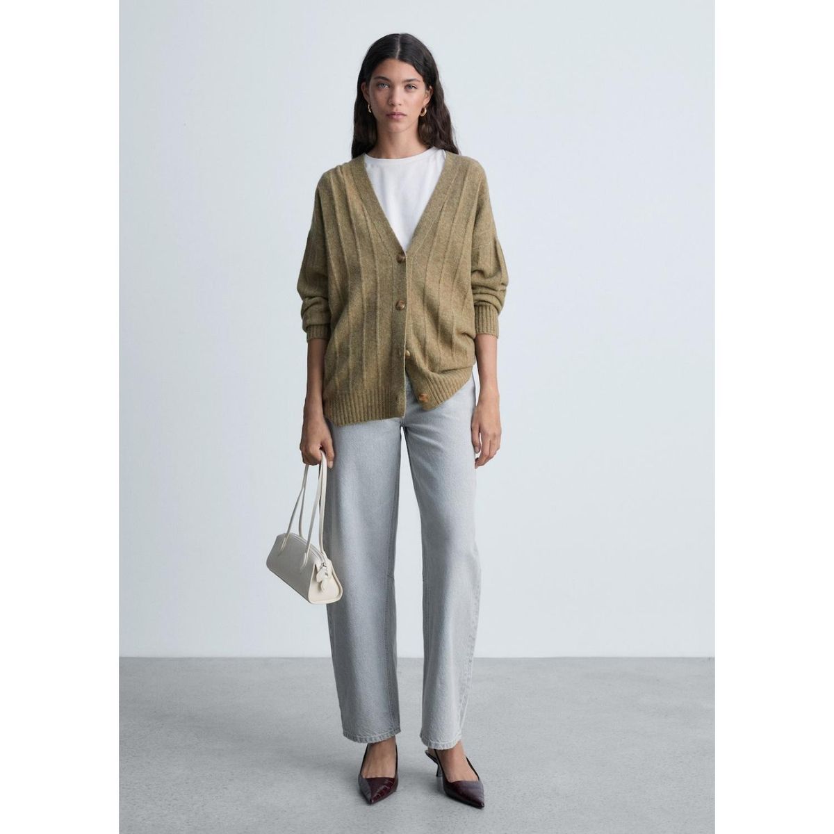 MANGO - Chompa Casual Mujer Mango