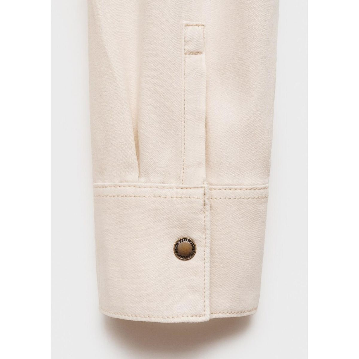 MANGO - Camisa Manga Larga 100% Algodón Mujer Mango