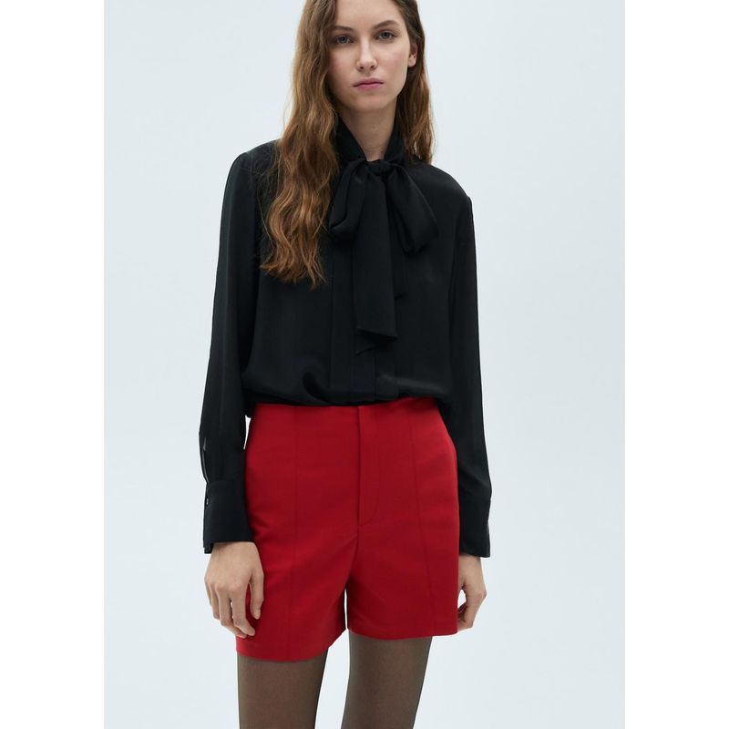 MANGO - Short Algodón Mujer Mango