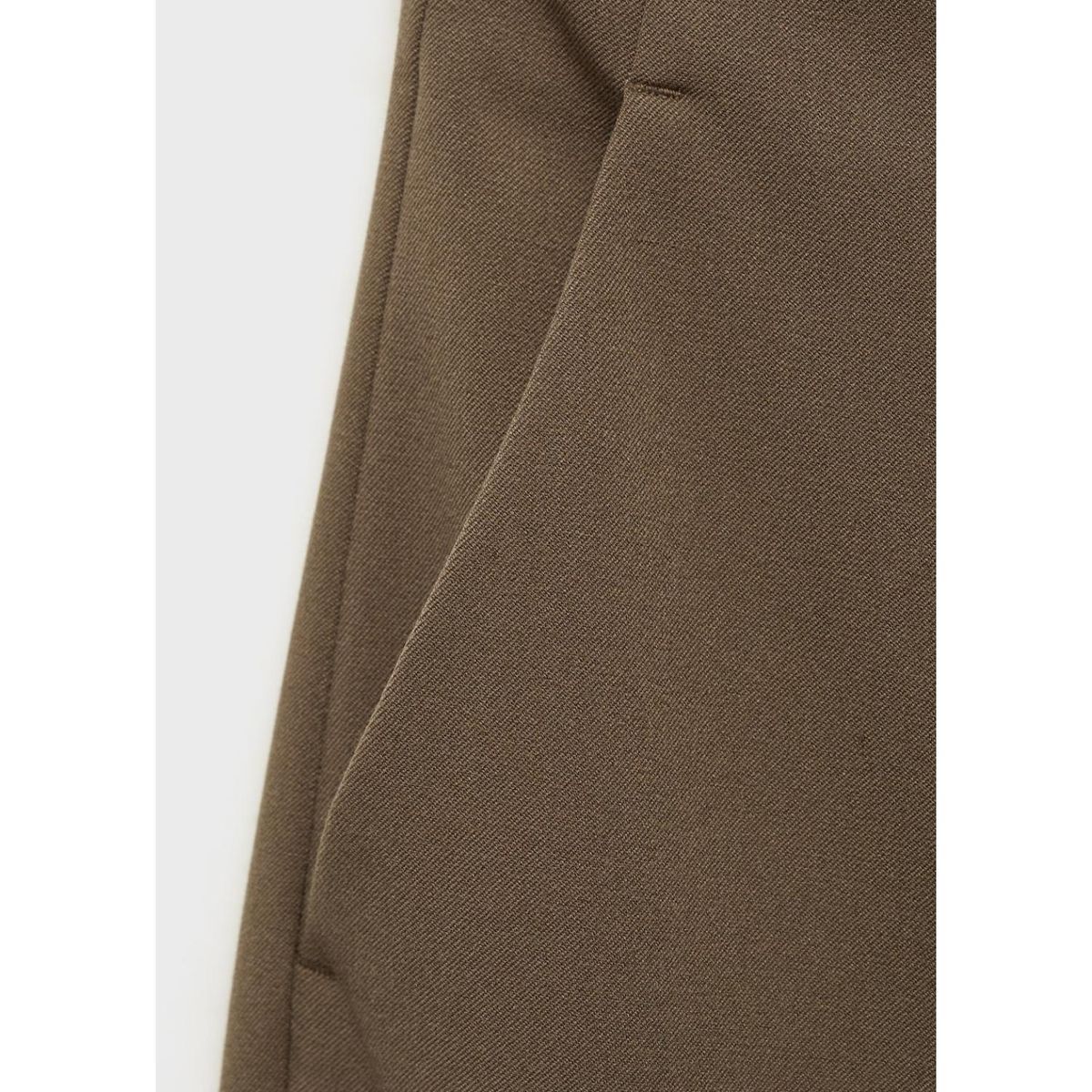 MANGO - Pantalón Flare Casual Mujer Mango