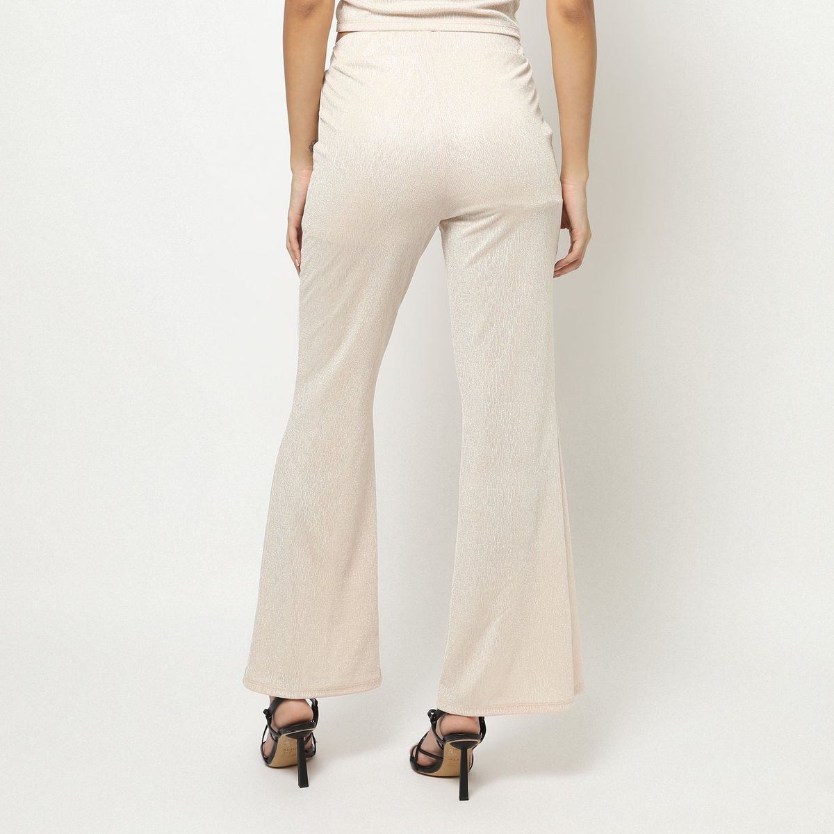 MOSSIMO - Pantalón Flare Casual Mujer Mossimo