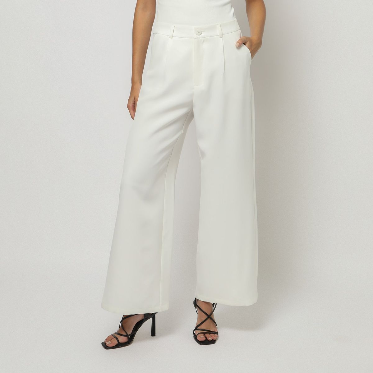 MOSSIMO - Pantalón Largo Casual Mujer Mossimo