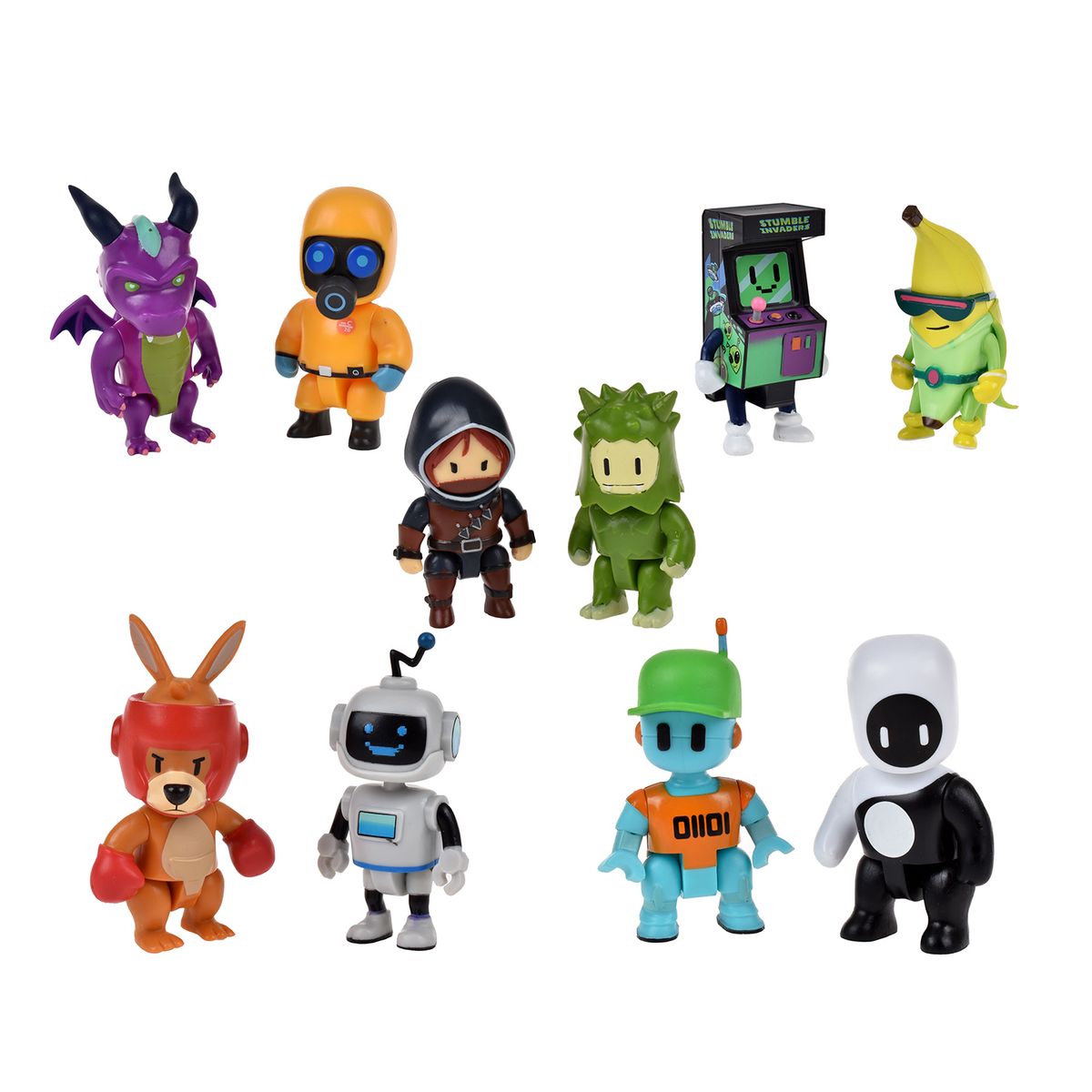 STUMBLE GUYS - Pack 2 Figuras 8cm Articuladas Stumble Guys