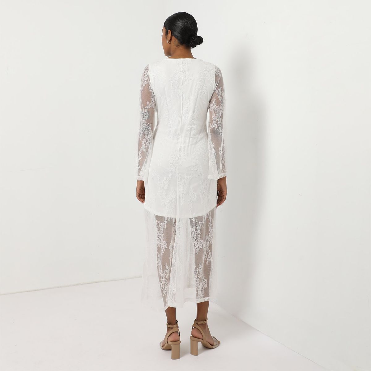 BASEMENT - Vestido Largo Casual Mujer Basement