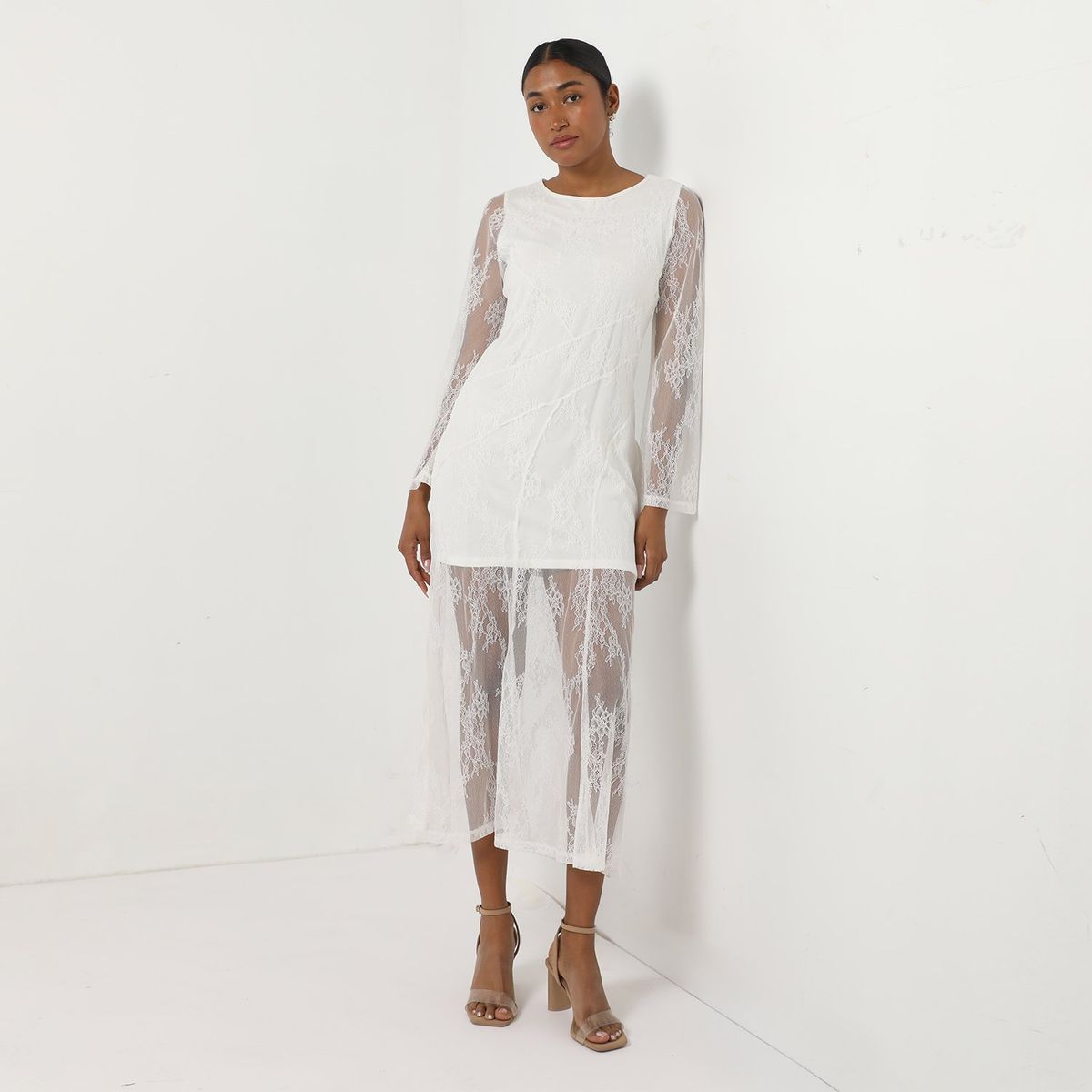 BASEMENT - Vestido Largo Casual Mujer Basement