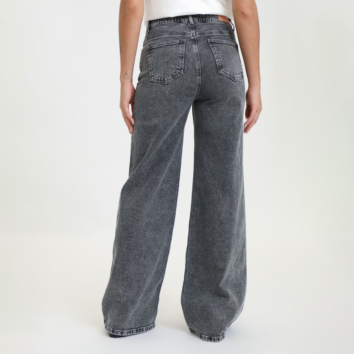 BASEMENT - Jean Wide Leg Mujer Basement