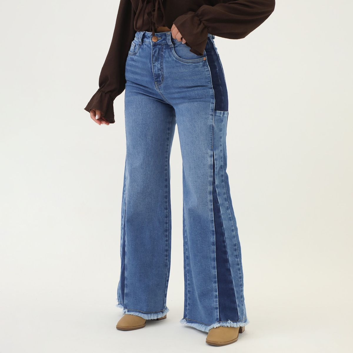 BASEMENT - Jean Flare Mujer Basement