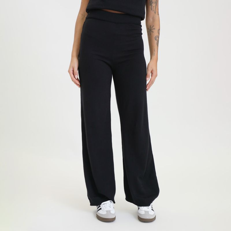 BASEMENT - Pantalón Recto Mujer Basement