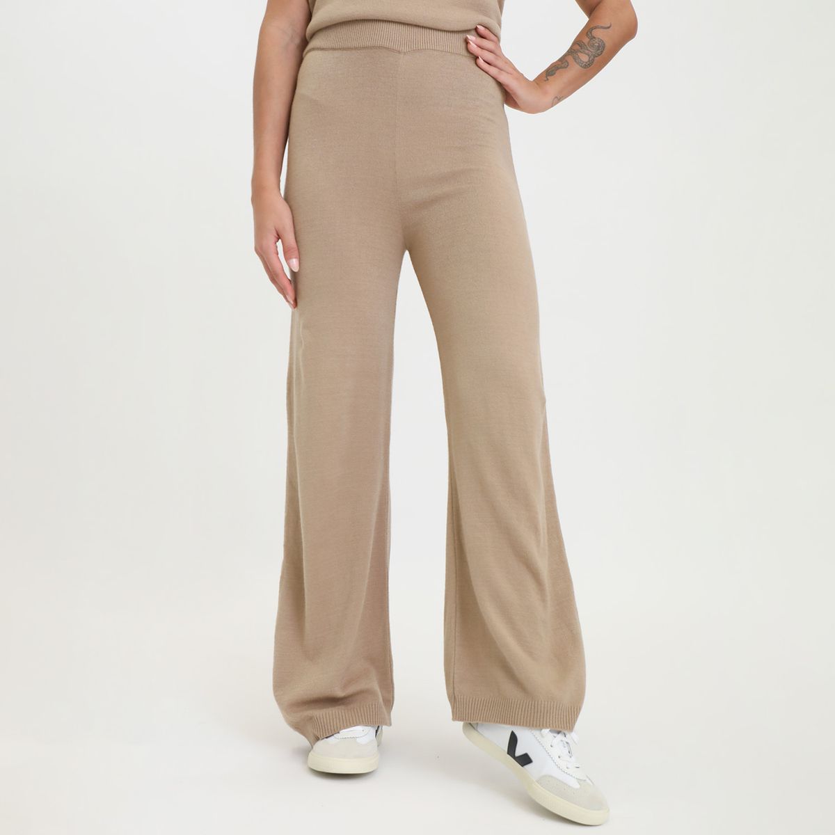 BASEMENT - Pantalón Recto Mujer Basement