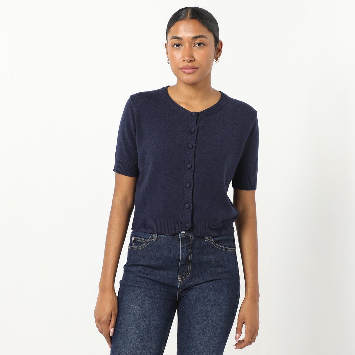 BASEMENT - Polo Manga Corta Algodón Mujer Basement