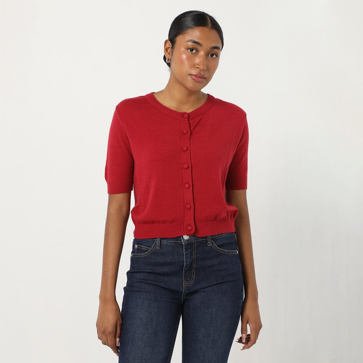 BASEMENT - Polo Manga Corta Algodón Mujer Basement