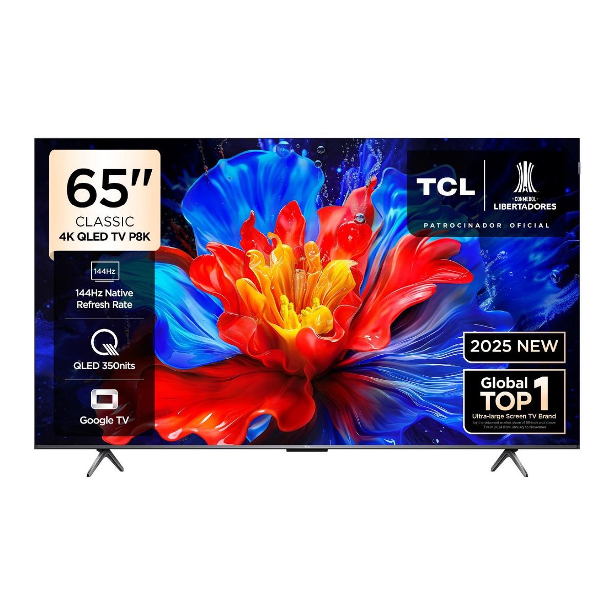 TCL - Televisor Tcl 65" Qled 4k 65p8k Google Tv