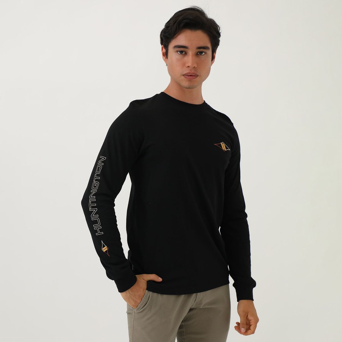 HUNTINGTON - Polo 100% Algodón Manga Larga Huntington