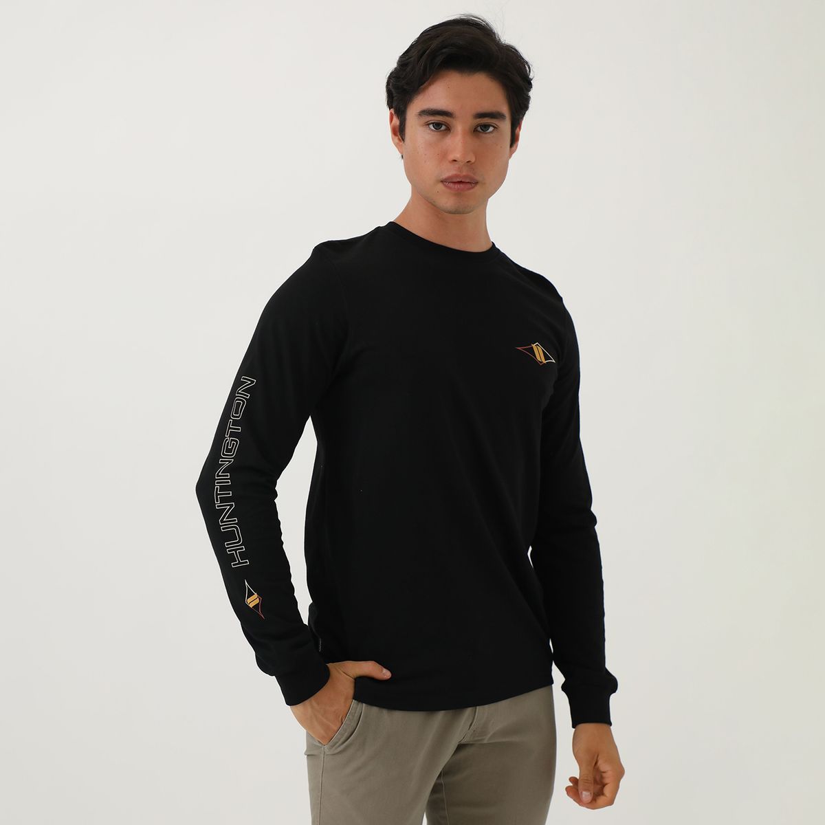 HUNTINGTON - Polo 100% Algodón Manga Larga Huntington