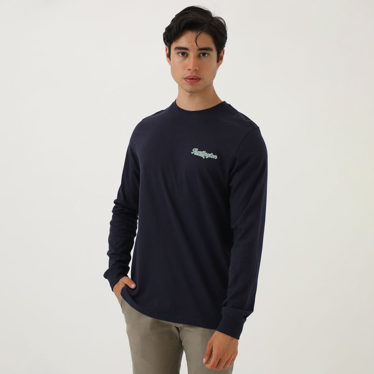 HUNTINGTON - Polo 100% Algodón Manga Larga Huntington